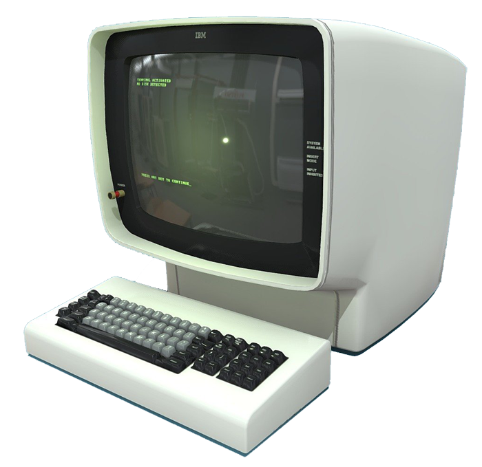 IBM computer terminal from the 1970's {{brizy_dc_image_alt imageSrc=