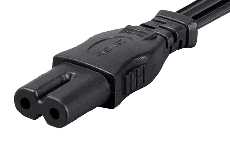 Two prong power connector for charging brick {{brizy_dc_image_alt imageSrc=